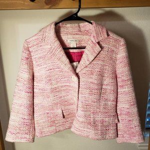 Harold's pink cotton/rayon jacket size 2